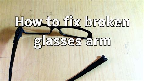 How To Fix Loose Or Broken Arms On Versace Glasses